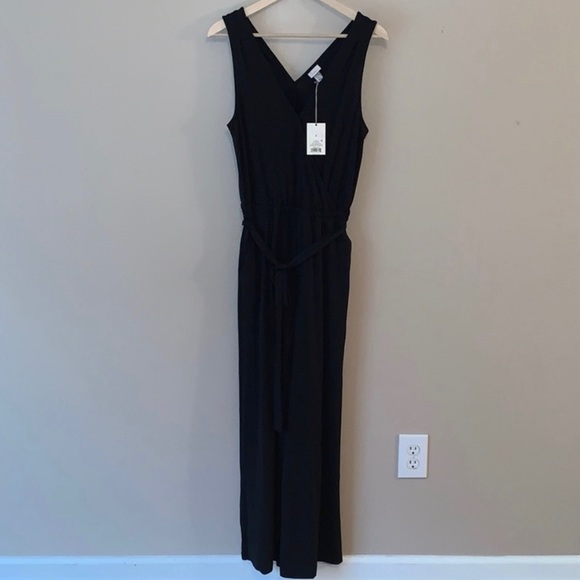 A NEW DAY BLACK WIDE LEG JUMPSUIT - Picture 2 of 4